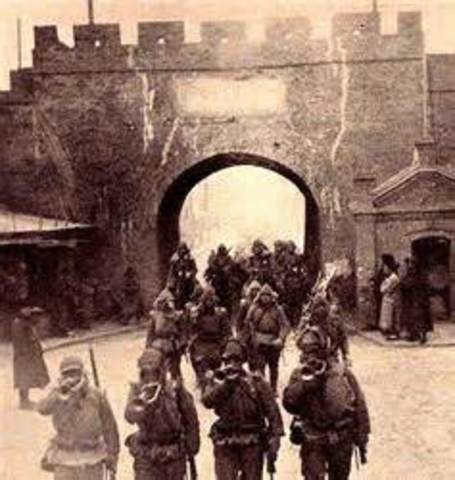 Japan’s Army seizes Manchuria, China