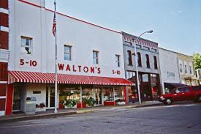 The First Walmart Opens