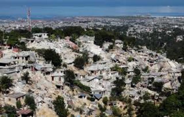 Earthquake in haiti