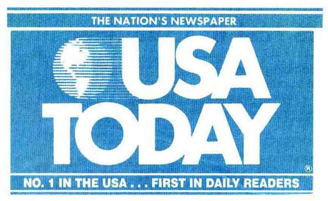 1982 – USA Today begins publication