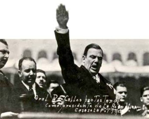 1° gobierno del maximato