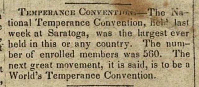 Temperance Convention