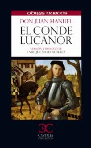 Don Juan Manue compone el Conde Lucanor.
