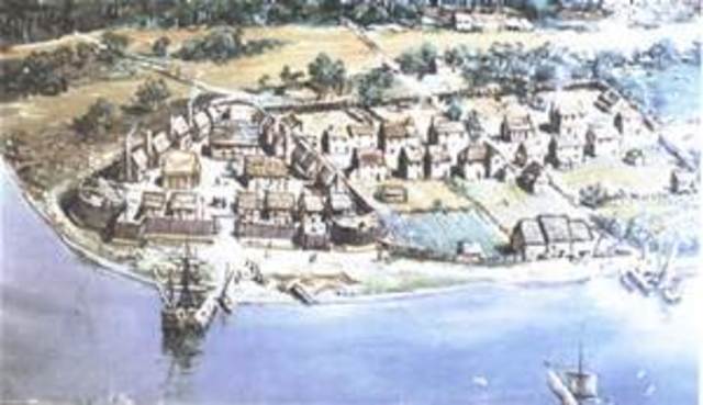 Colonists decided to abandon Jamestown in spring