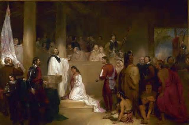 Pocahontas Marries