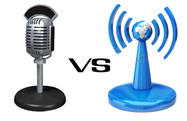 radio vs. new technology