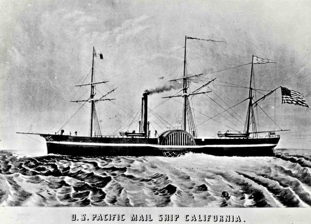 First Steamship was Built