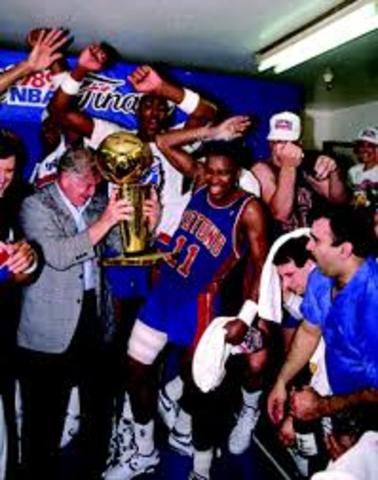 Detroit Pistons swept LA Lakers in Finals for second title