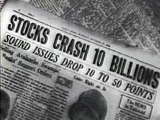 The Stock Market Crash of 1929