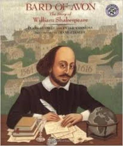 william shakespeare, the bard of avon, is born
