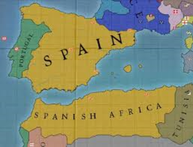 Spain annexed Portugal