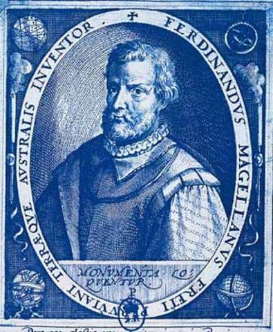 Ferdinand Magellan sailed to South America