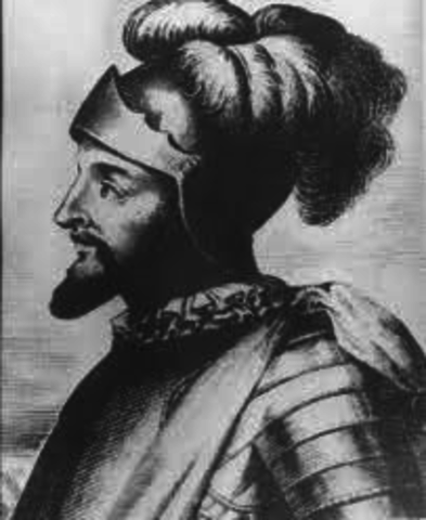 Vasco Nunez de Balboa crossed Isthmus of Panama over land