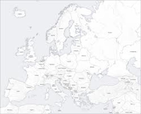 Population in Europe increased