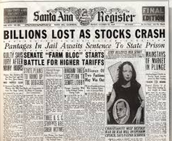 United States Stock Market Crashes