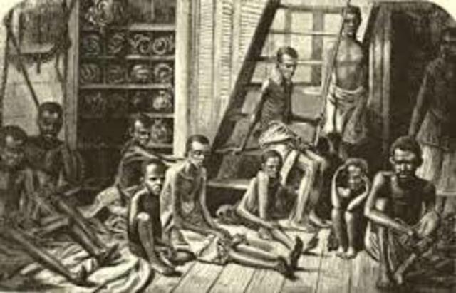 Africans were brought to Jamestown.