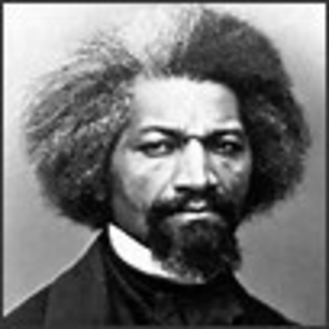 Frederick Douglas meets with president Lincoln