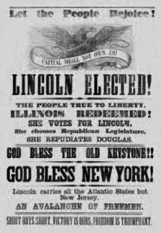 Abraham Lincoln Elected
