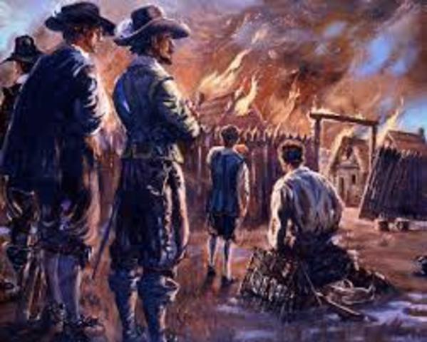 Colonists adandon Jamestown