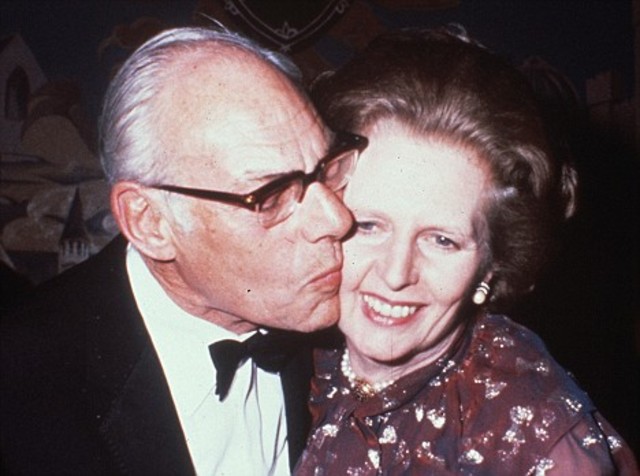 PRAGMA Margaret Thatcher and Denis Thatcher