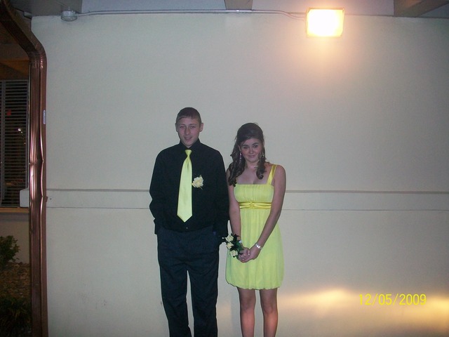 My first high school day.