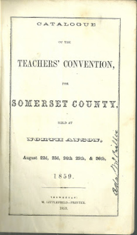 Teacher's Convention