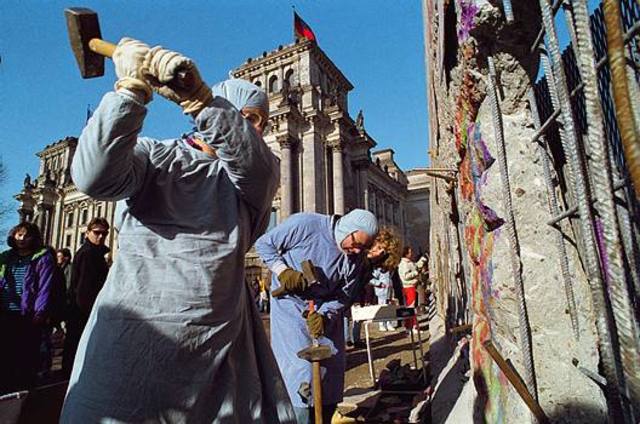 Berlin Wall Torn Down