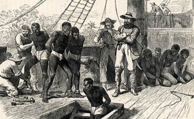 Britain abolishes slave trade