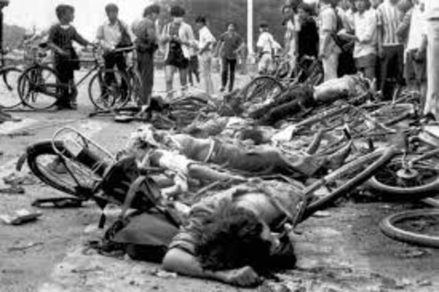 Japan’s army pillages Nanjing, China; massacre a quarter of a million people.