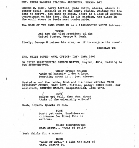 Continue Developing Film Ideas