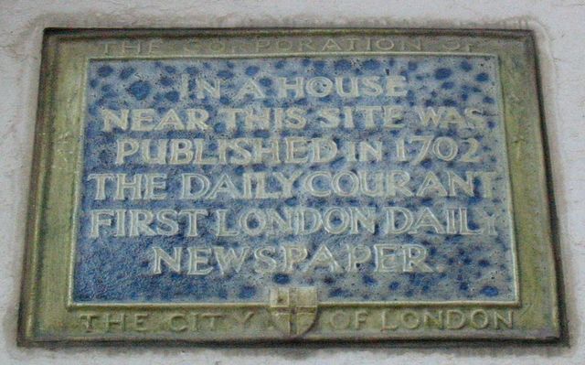 Newspapers are first published in London.
