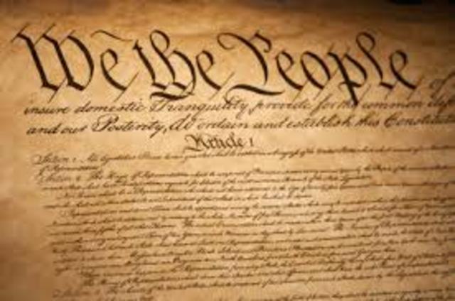 US Constitution Is Ratified