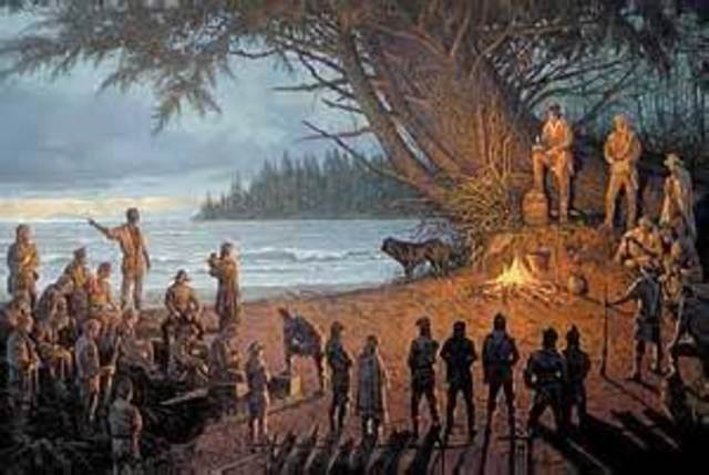 Expedition delayed by rain