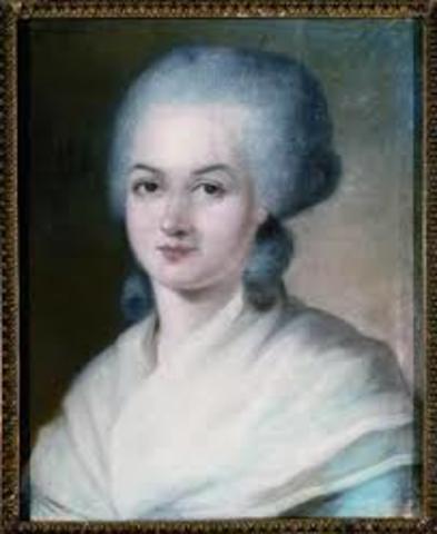 Olympe de gouges writes decleration of rights for woman