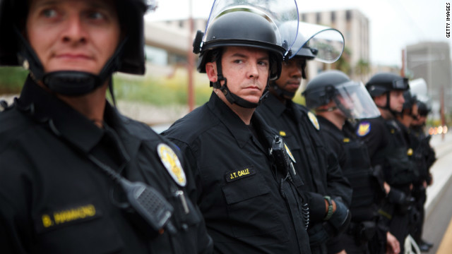 Chris gets caught by immigration police