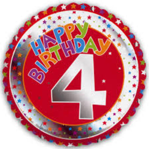 my 4th birthday