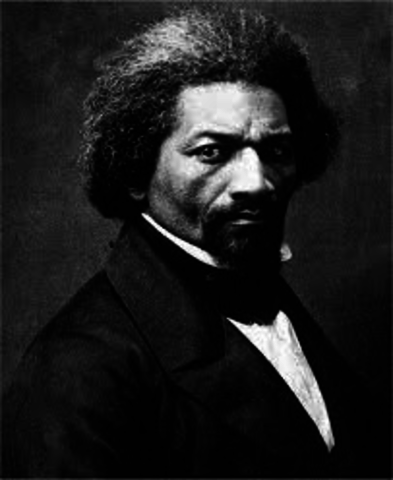 Frederick Douglas meets President Lincoln