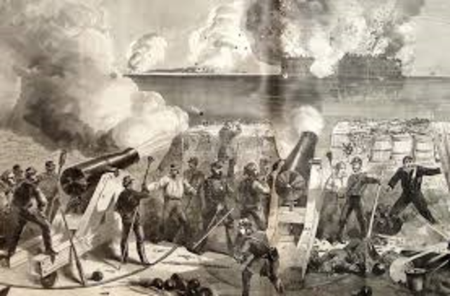 fort sumter attacked