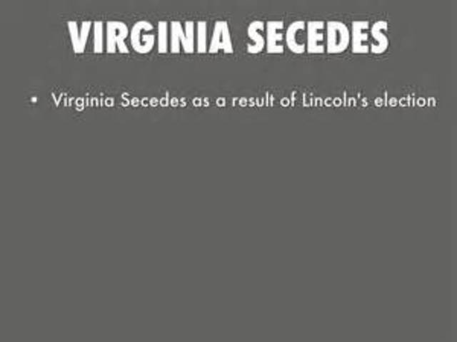 virginia secedes