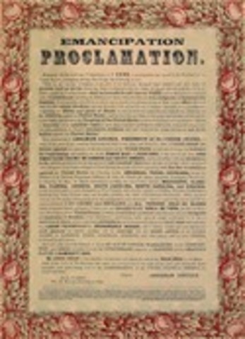 emancipation proclamation