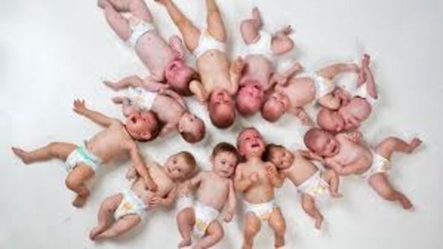 Post war, baby boom begins