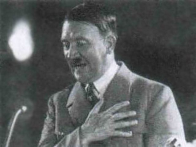 hiter openly announces to his cabinet he will deny the treaty of Versailles