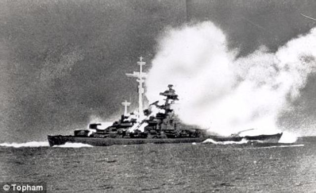 Pilots of the 32nd Squadron Destroy a German Fighter Ship