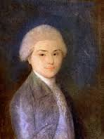 John Adams starts his trip to France as a young boy.
