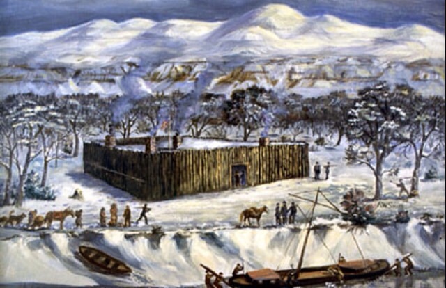 The men try to beat winter