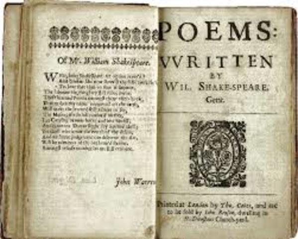 Shakespeare's sonnets are published.