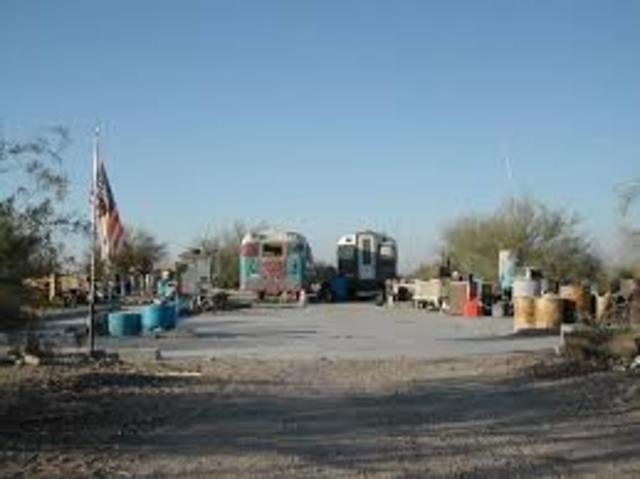 McCandless lives in Slabs with Jan Burres and Bob