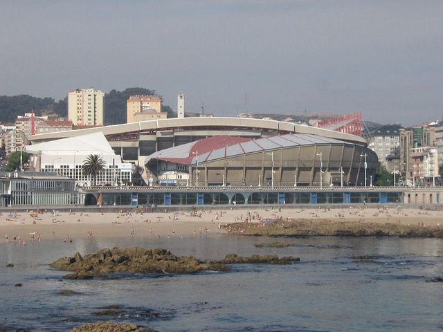 El Palacio de los Deportes de Riazor