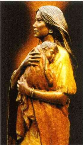 Sacagawea had a baby