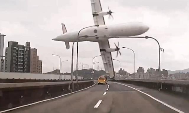 Transasia plane crash in Asia